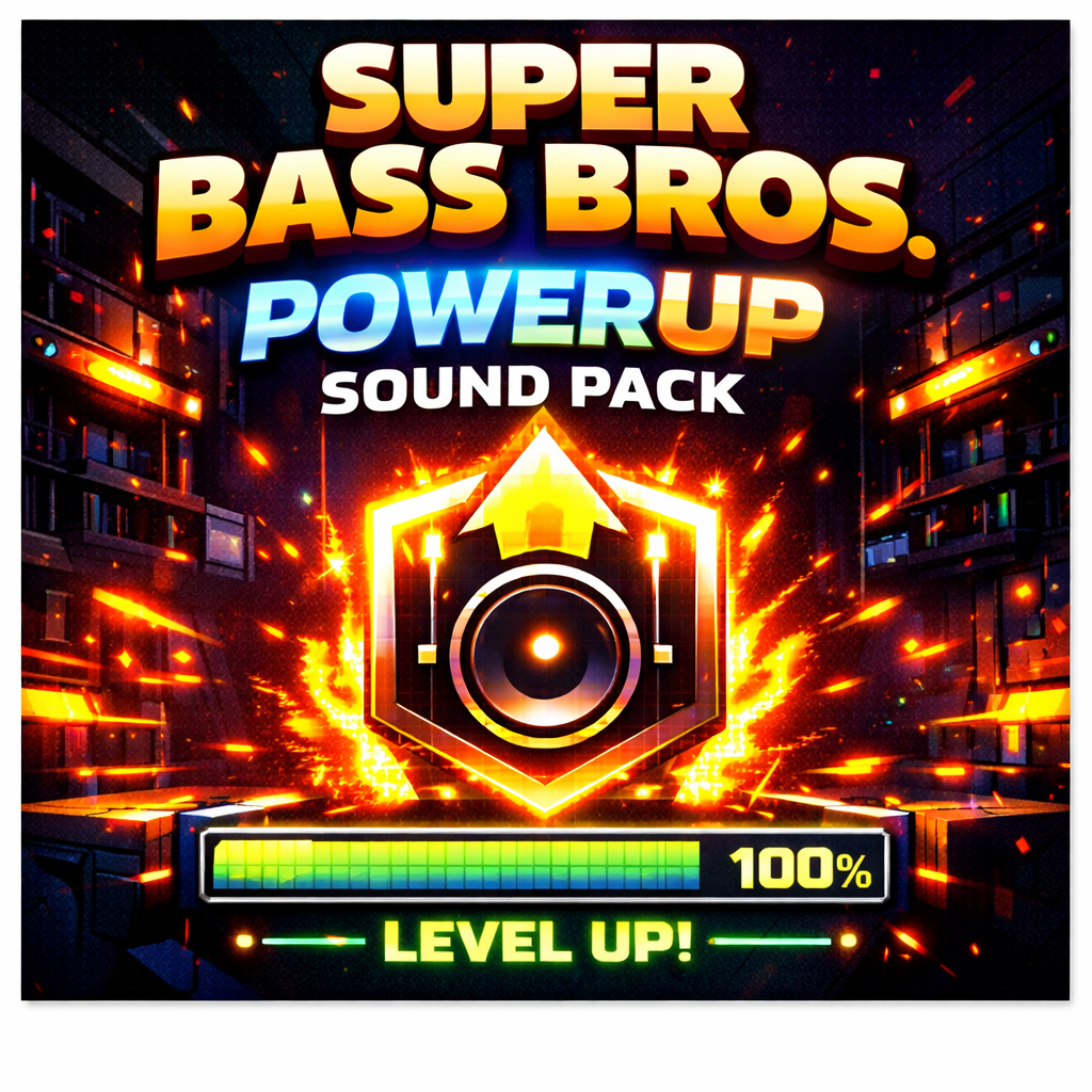 Super Bass Bros. PowerUp Sound Pack